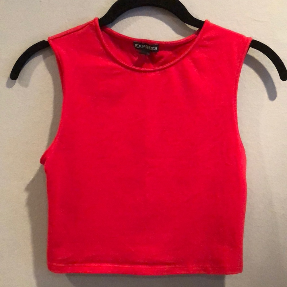 Red Crop Top